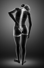 Women Feeling the Back pain