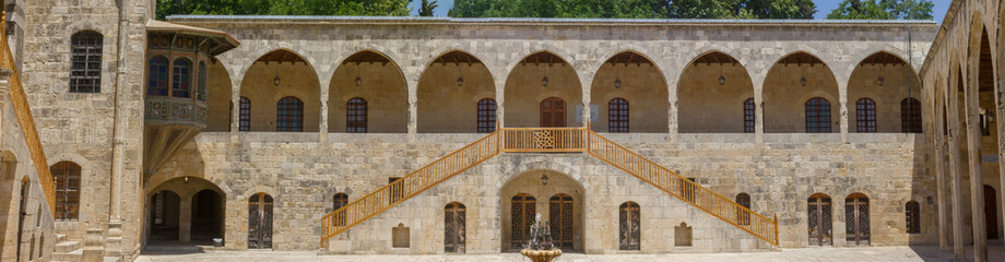 Fototapeta na wymiar Lebanese Palace Architectural Detail