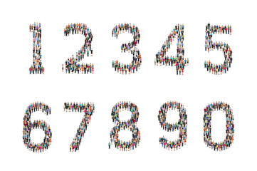 people numbers collection