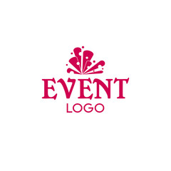 Fototapeta na wymiar Event Planing Company Logo