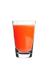 Bloody Mary cocktail isolated on white