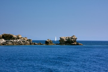 Navigation côtière, Grèce.