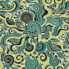 Abstract pattern made up of flower.Vector
