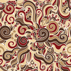Abstract pattern made up of flower.Vector