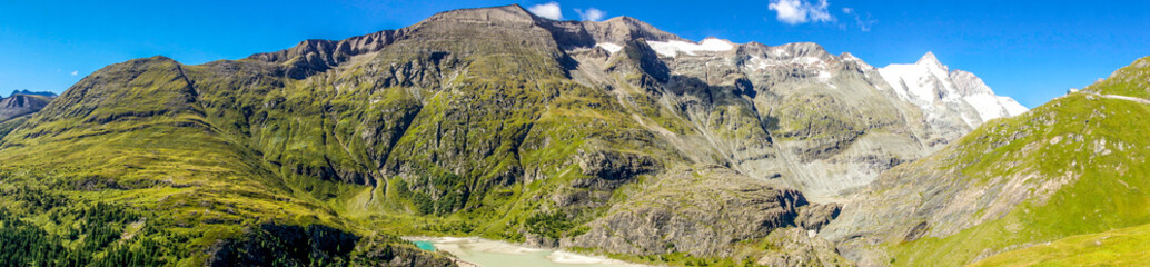 Panorama der Glocknergruppe in den Hohen Tauern