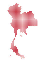 Thailand Dot Map