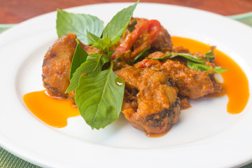 fried threadfin fish