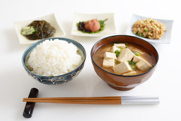 美味しそうな和風朝食
