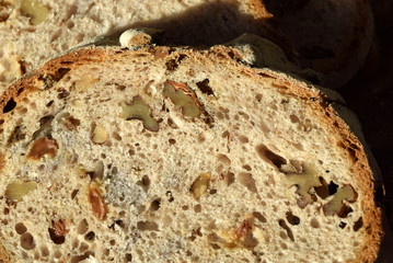 bread with nuts and seeds