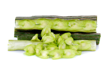 moringa isolated on a white background