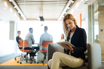 Working on her own thing