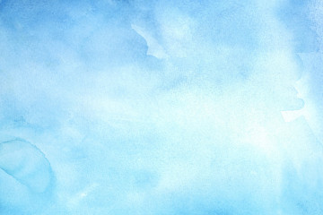 Blue Water Color Background