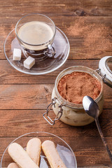 Table with dessert of cookies