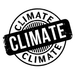Climate rubber stamp. Grunge design with dust scratches. Effects can be easily removed for a clean, crisp look. Color is easily changed.