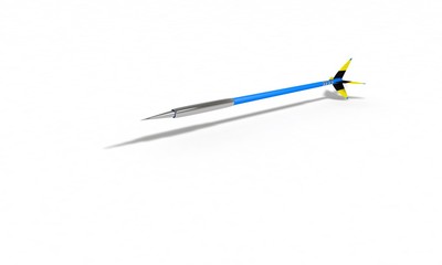 Three-dimensional dart model background study