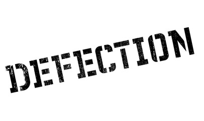 Defection rubber stamp. Grunge design with dust scratches. Effects can be easily removed for a clean, crisp look. Color is easily changed.