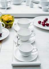 Beautiful decorated table.