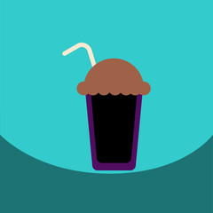  flat vector icon design collection coffee cocktail