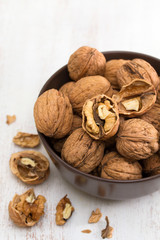 walnuts on bowl