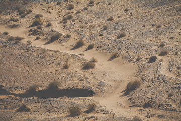 Sand dunes in the Sahara Desert, Morocco