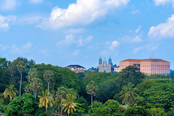 Fototapeta premium Beautiful scenery of ancient Dutch Galle Fort