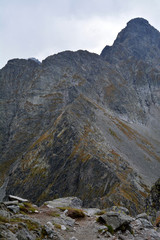 Tatra Mountains. Fot. Konrad Filip Komarnicki / EAST NEWS Slowacja 16.09.2015 Widok na Kolowy Szczyt z wierzcholka Jagniecego Szczytu w slowackich Tatrach Wysokich.