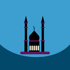 flat vector icon design collection ramadan festival