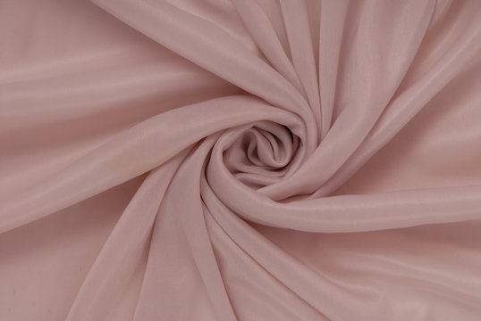 Pink caprone material, textured background