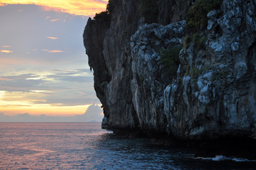 Stone and sea