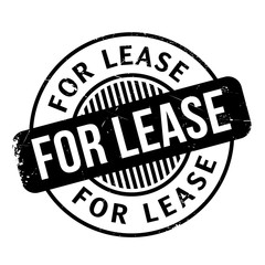 For Lease rubber stamp. Grunge design with dust scratches. Effects can be easily removed for a clean, crisp look. Color is easily changed.