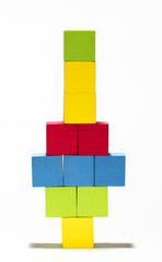 Naklejka premium blocks, toy 