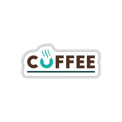 Label Frames and badges vector icon design collection coffee emblem