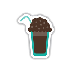 Label Frames and badges vector icon design collection coffee emblem coffee to go