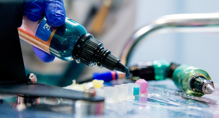 Professional tattooist