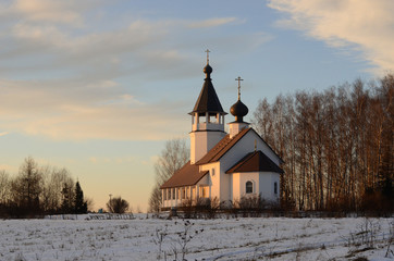 A church