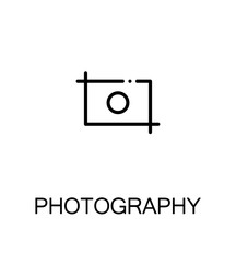 Photography flat icon.