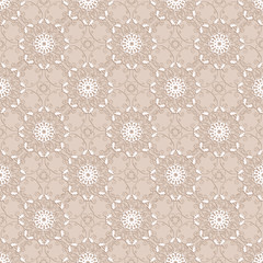 floral retro seamless pattern