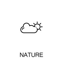 Nature flat icon