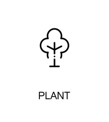 Plant flat icon