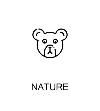 Nature flat icon