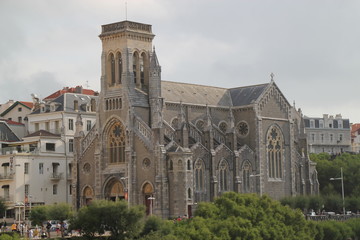 Obraz premium Eglise de Biarritz