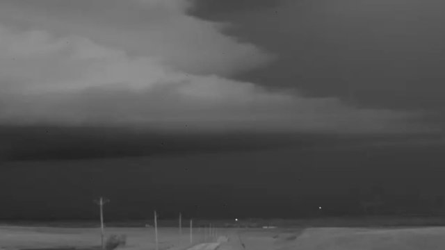 High Speed Lightning Discharged Summed Up in Photoshop