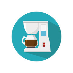 coffee machine isolated icon vector illustration design