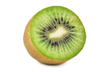 Fototapeta na wymiar half part of kiwi