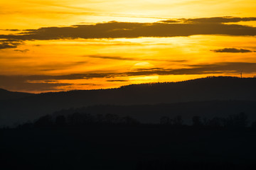 Goldene Stunde am Himmel von Northeim