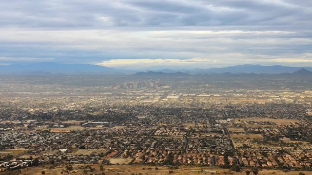 4K UltraHD A Timelapse view of Phoenix in the Valley of the Sun