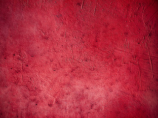 red background texture cement wall