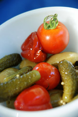 Tomatos and pickles