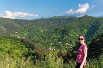 Naklejka premium The mos beautiful view in Brasov