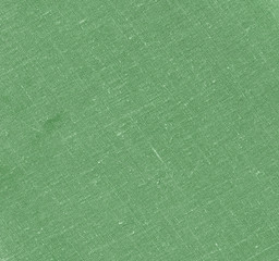 Green color cotton cloth texture.